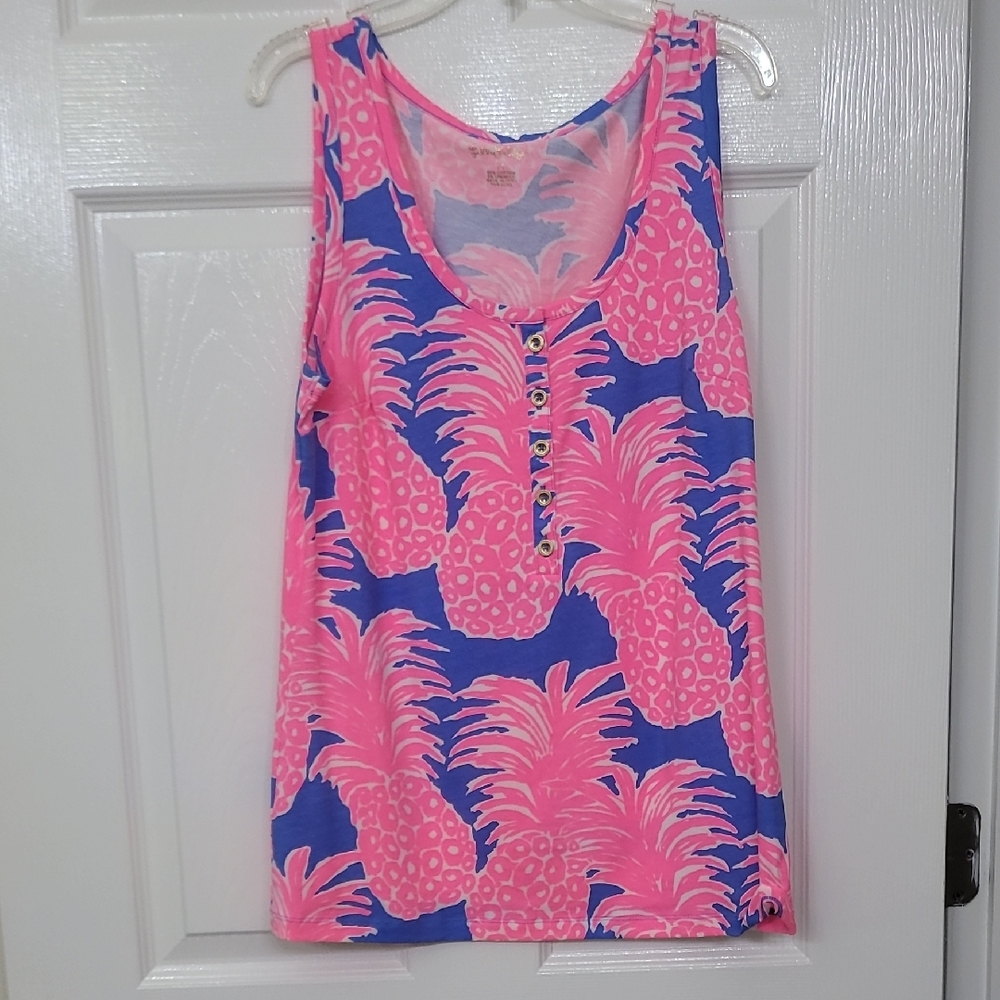 Lilly Pulitzer Pineapple Tank